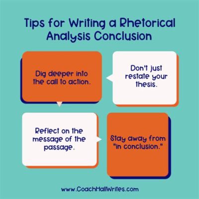 how to conclude a rhetorical analysis essay: exploring the art of crafting a memorable conclusion