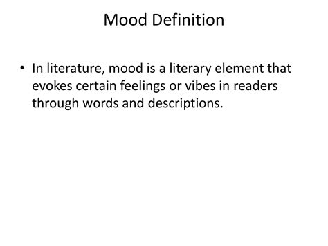 mood definition in poetry: the silent whispers of the soul